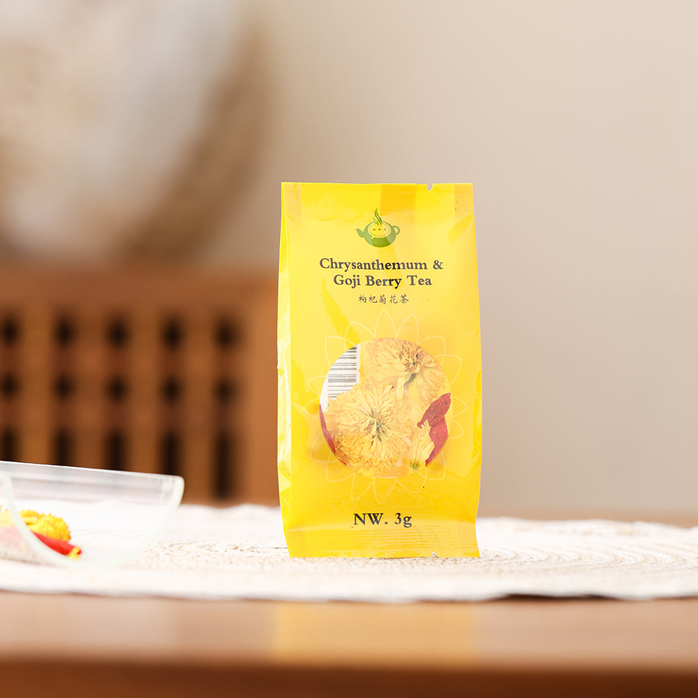 Chrysanthemum Goji Berry Flower & Herbal Tea - Jesse's Teahouse
