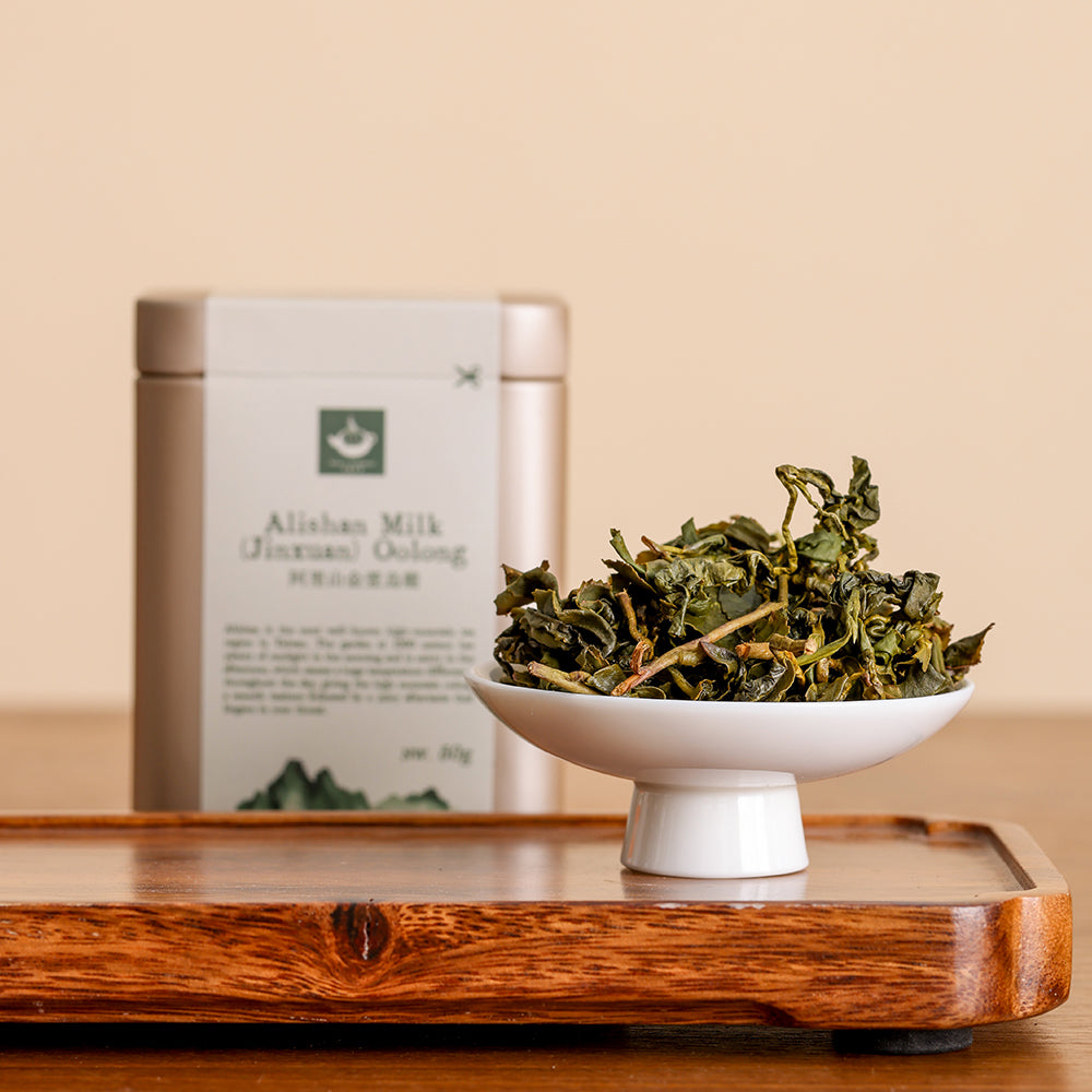 Alishan Taiwanese Milk Oolong - Jesse's Teahouse