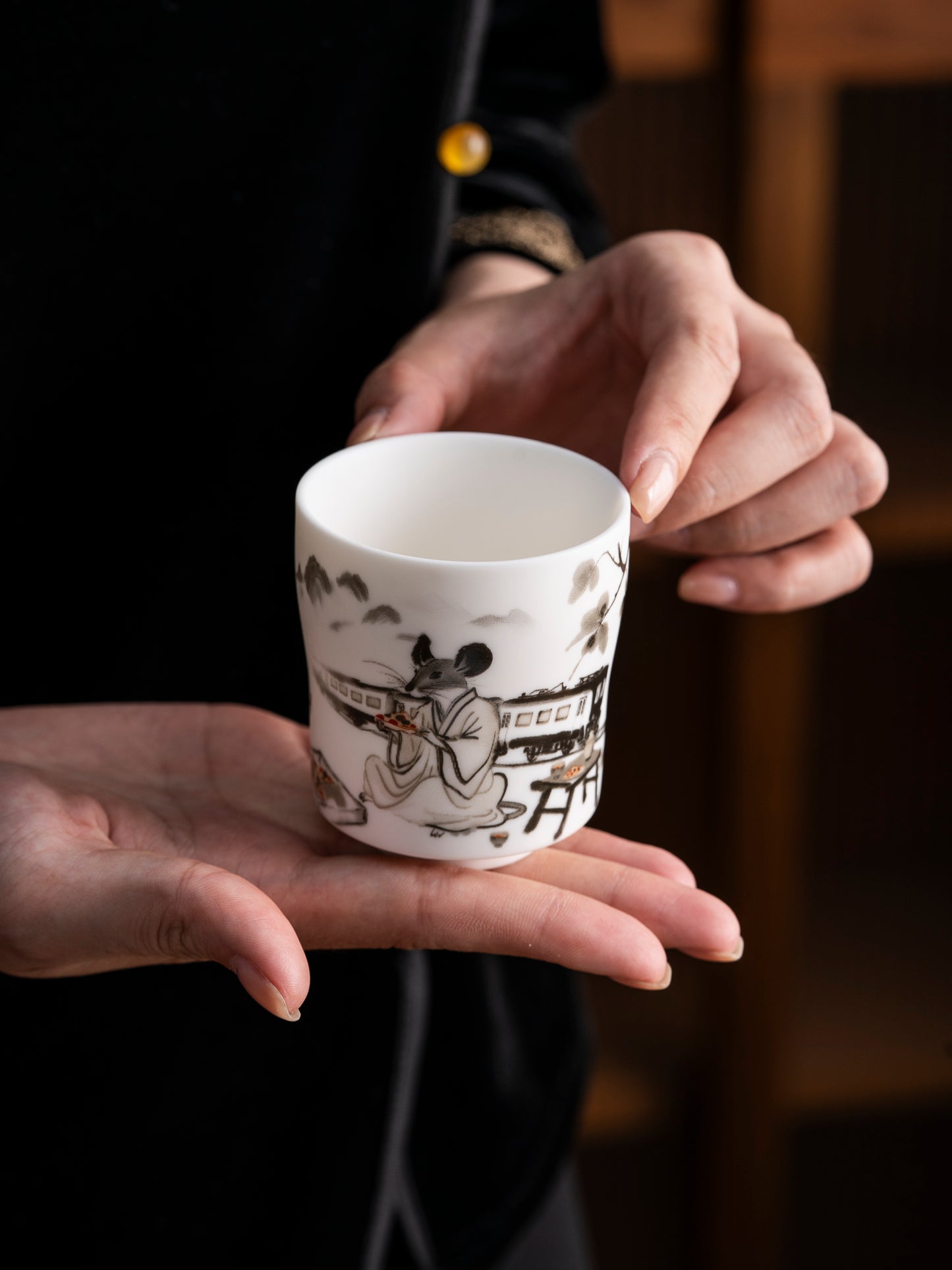 Rat Tea Cup