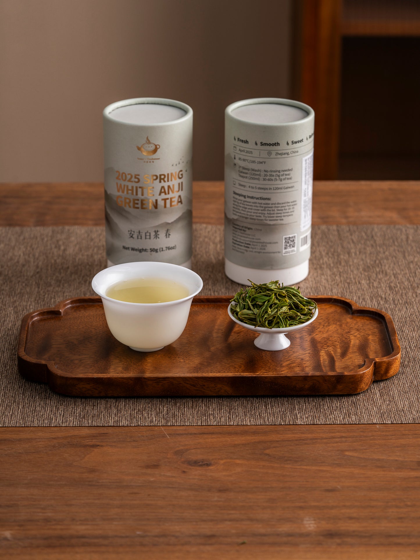 2025 Spring White Anji Green Tea