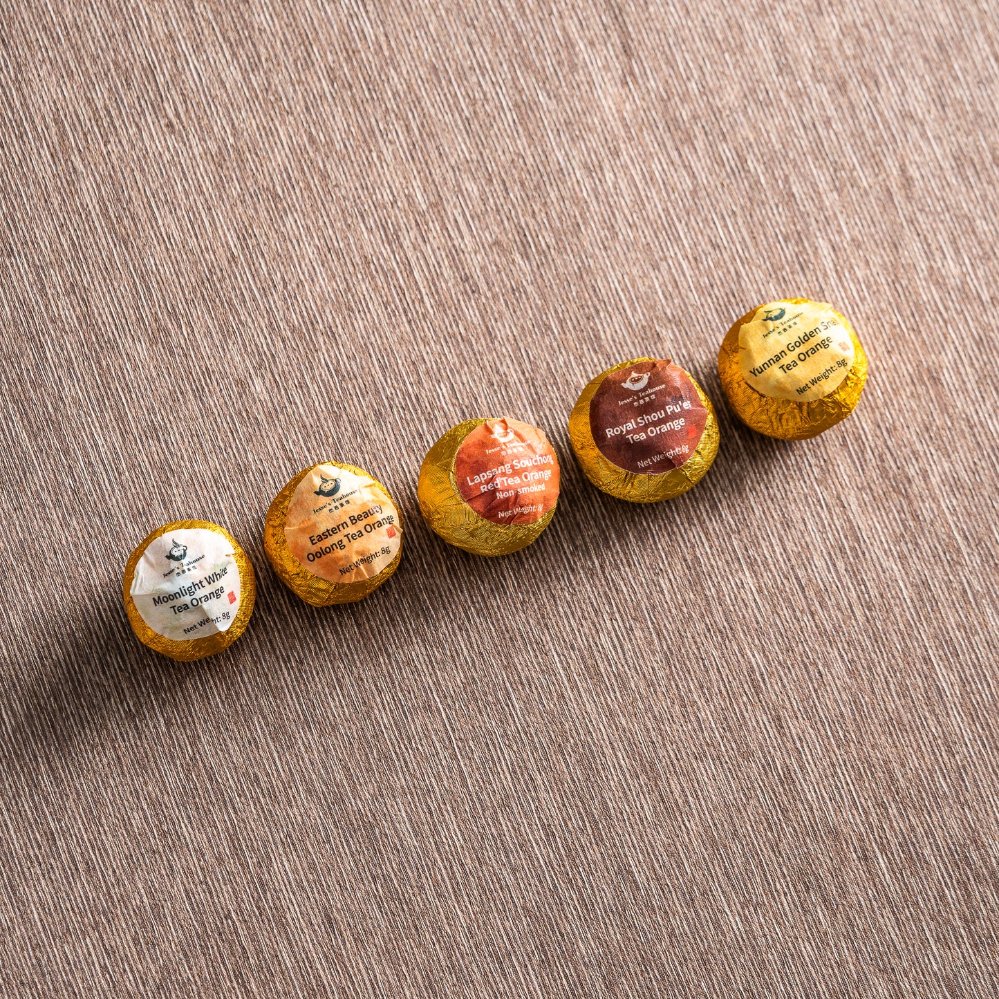 Jesse’s 5 Tea Orange Sampler (Tea Orange Series)