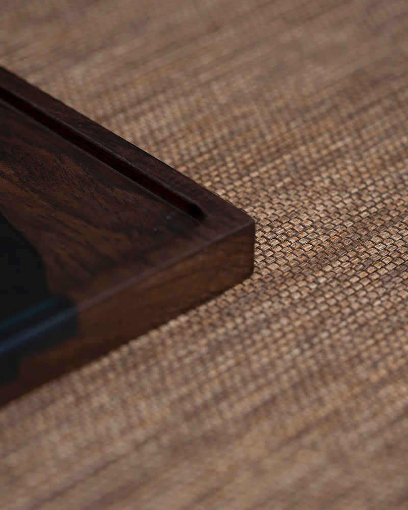 Dry Steep “Gan Pao” Wood & Resin Tray