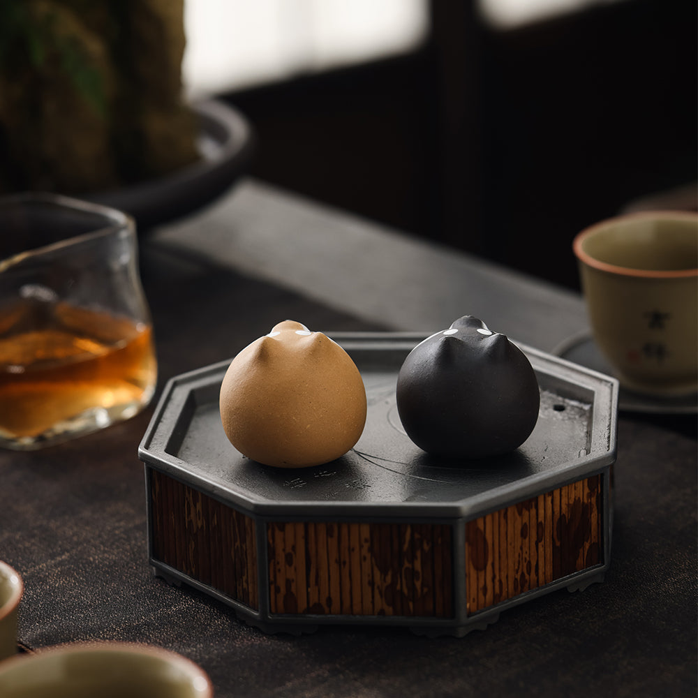 Round Shiba Inu Tea Pet