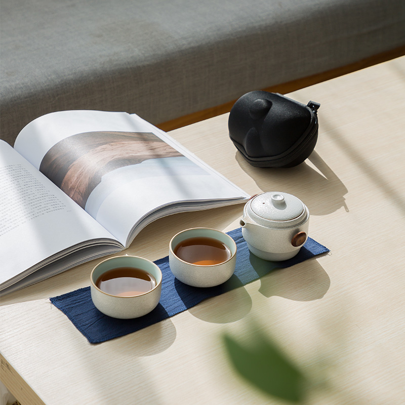 Two-Cup Travel Teapot Set - Jesse's Teahouse