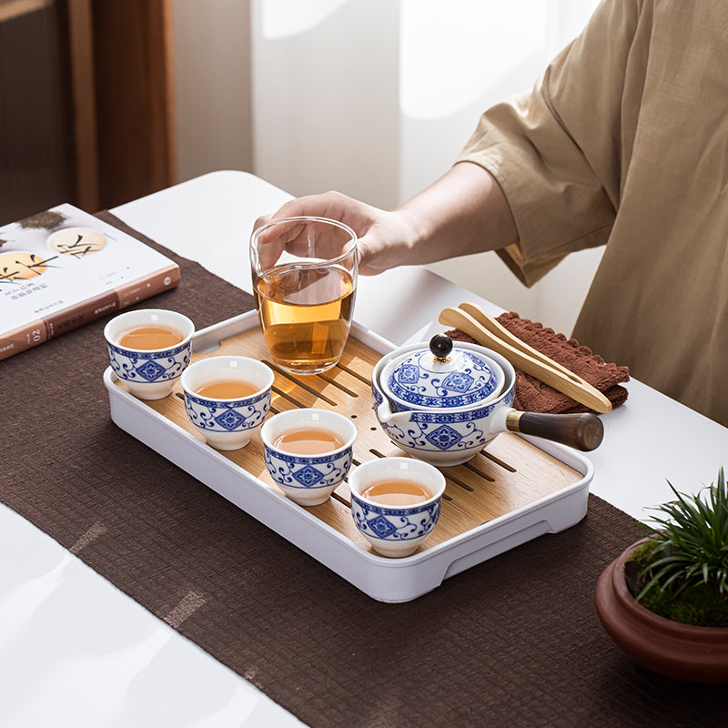 Jesse's Rotating Teapot Set & Carrying Case - Jesse's Teahouse