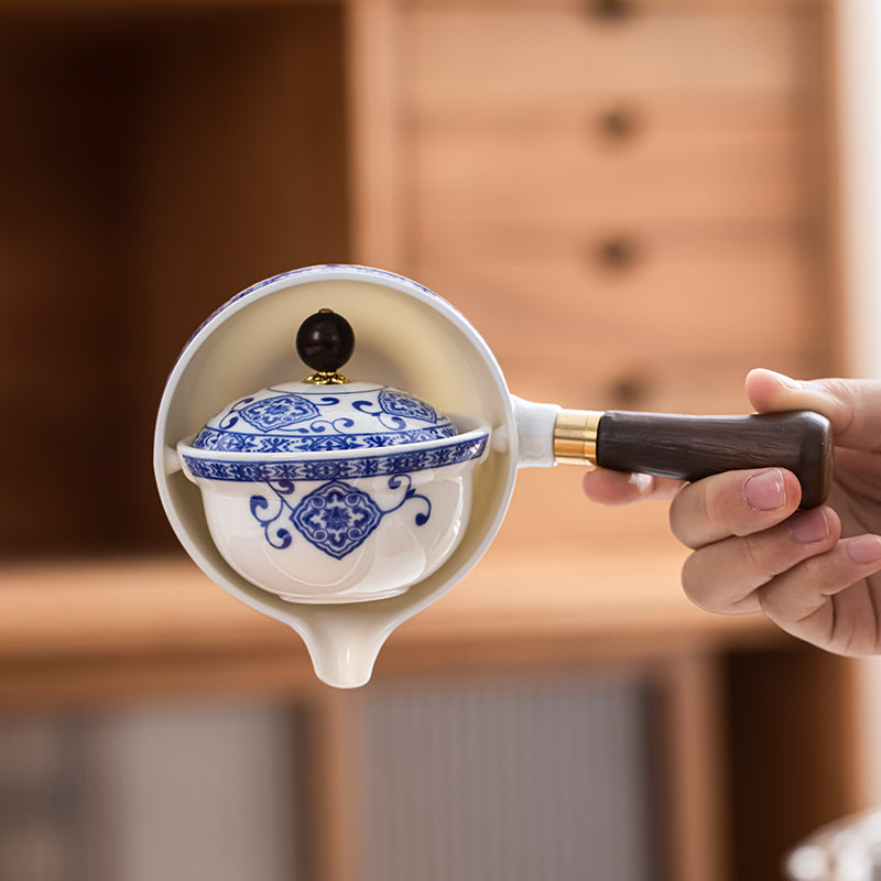 Jesse's Rotating Teapot Set & Carrying Case - Jesse's Teahouse