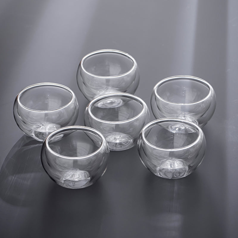 Double-Walled Glass Tea Cups - Jesse's Teahouse