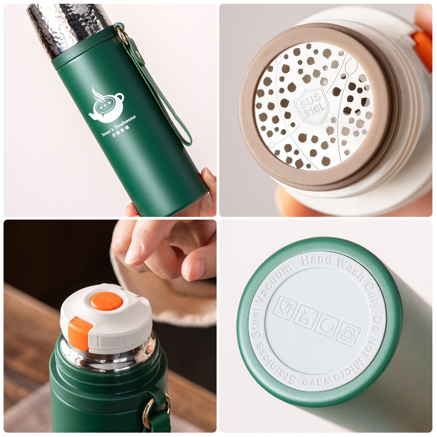 JTH Vacuum Travel Thermos
