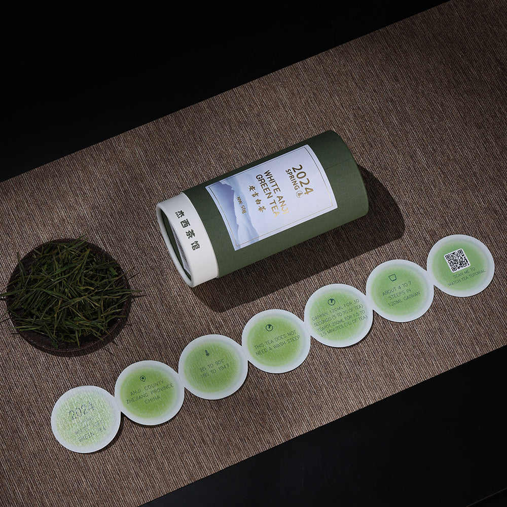 2024 Spring White Anji Green Tea - Jesse's Teahouse