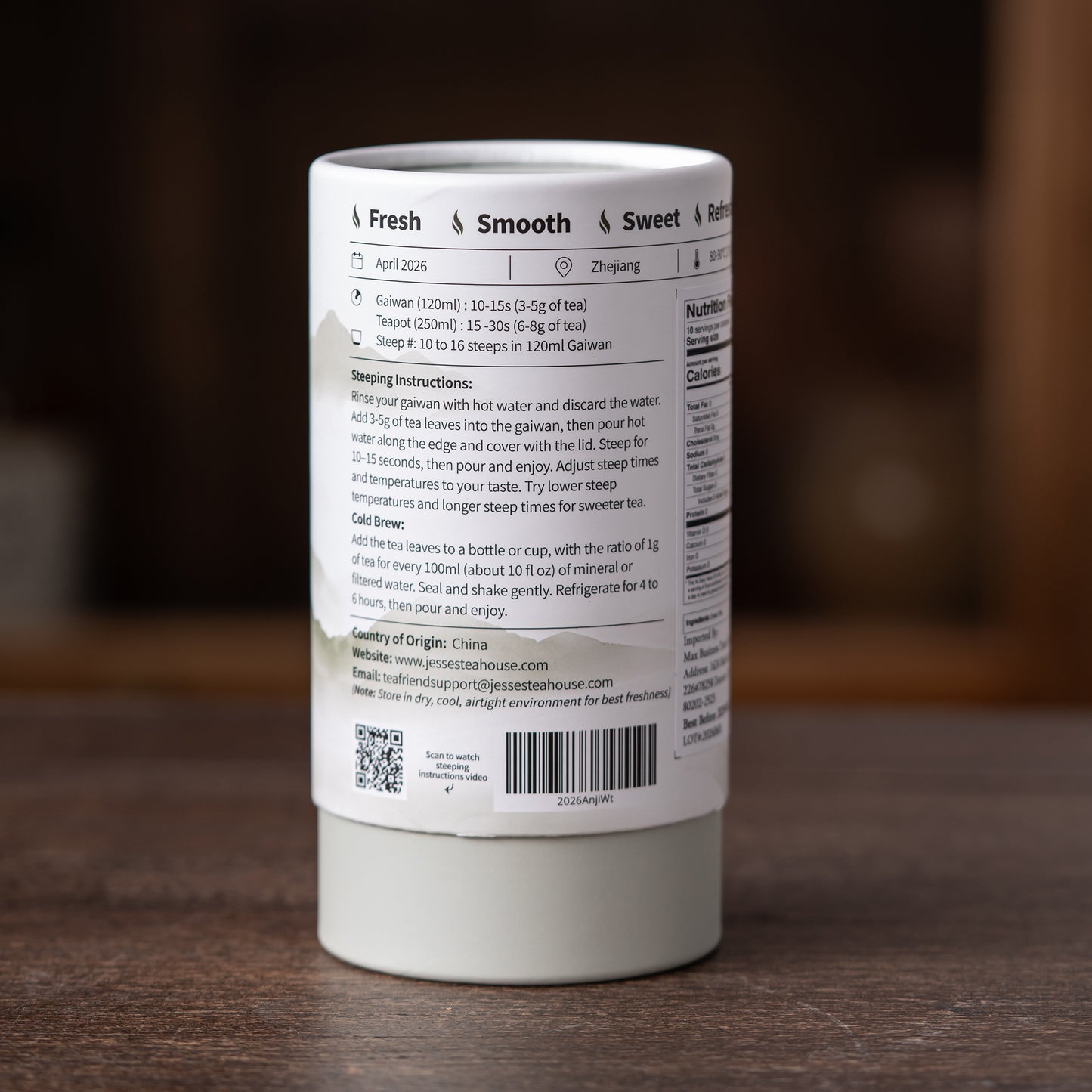 2026 White Anji Spring Green Tea