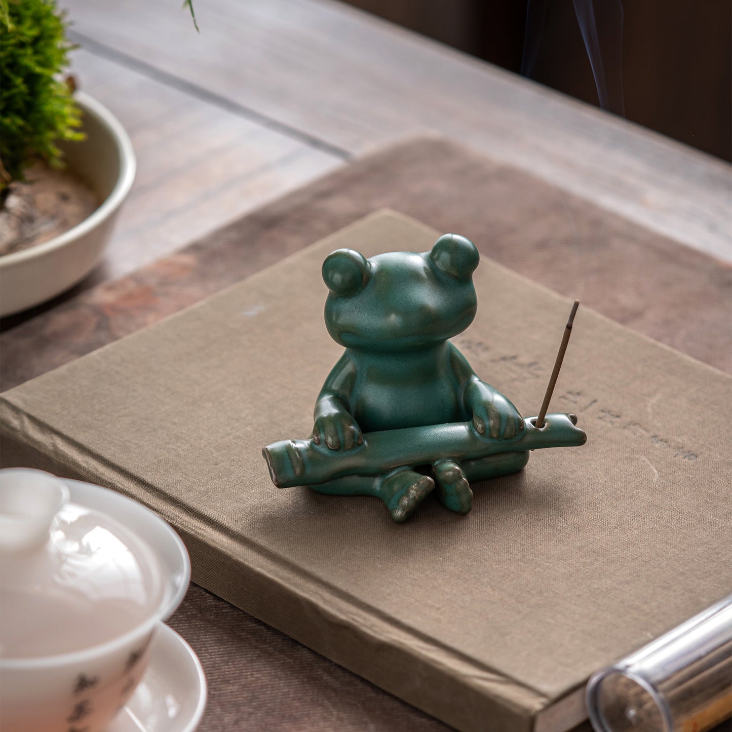 Gu Qin Frog Tea Pet