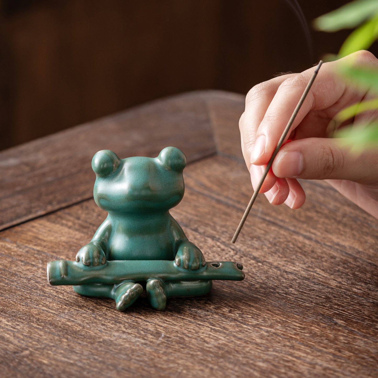 Gu Qin Frog Tea Pet