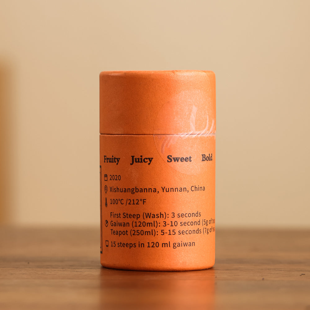 Duidui's Laobanzhang "Sakura Sea" Ancient Tree White Tea - Jesse's Teahouse