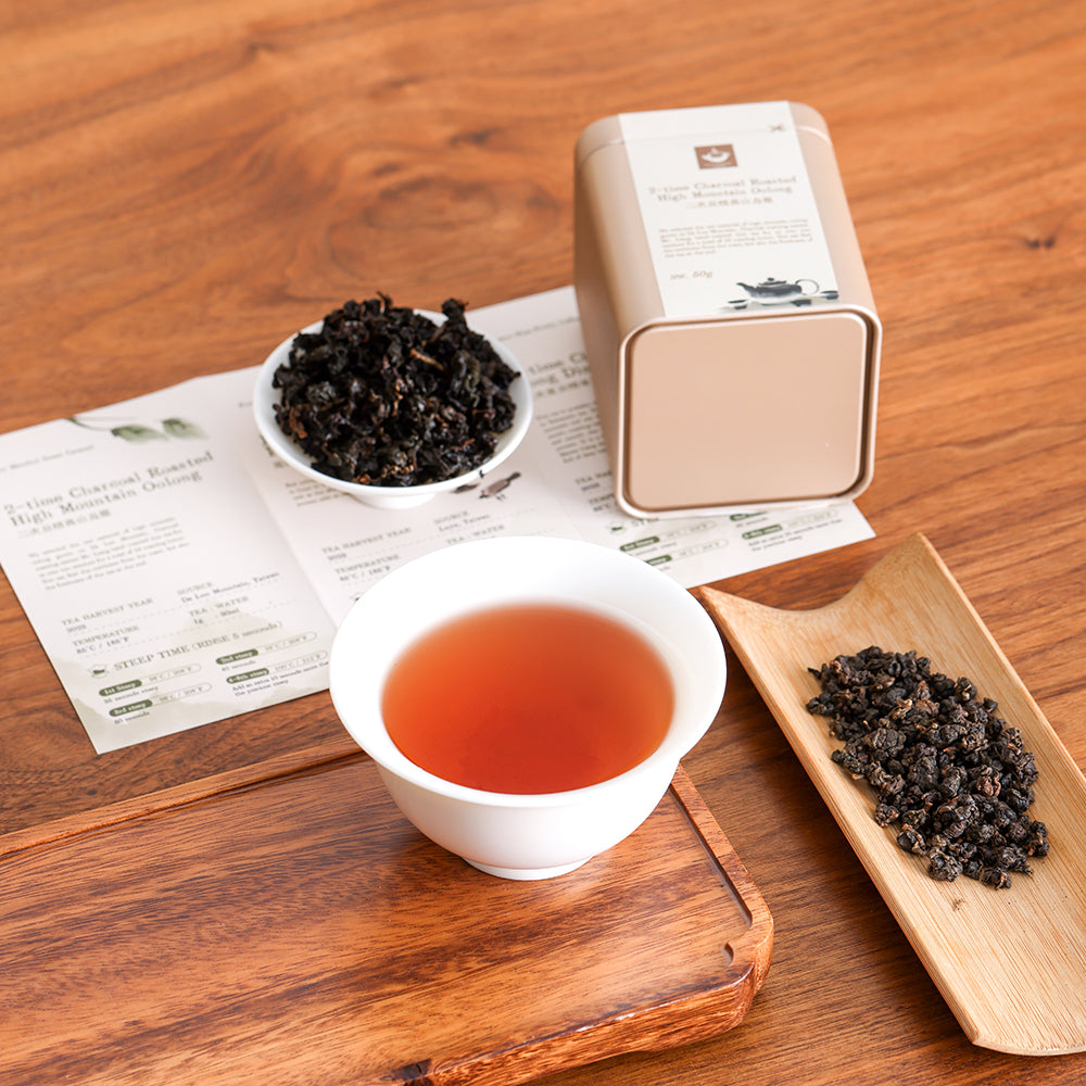 2-time Charcoal Roasted High Mountain Oolong - Jesse's Teahouse