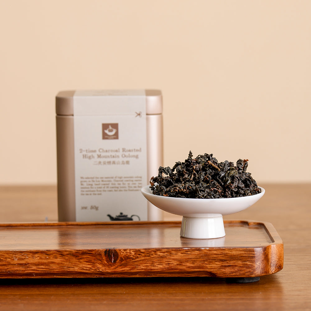 2-time Charcoal Roasted High Mountain Oolong - Jesse's Teahouse