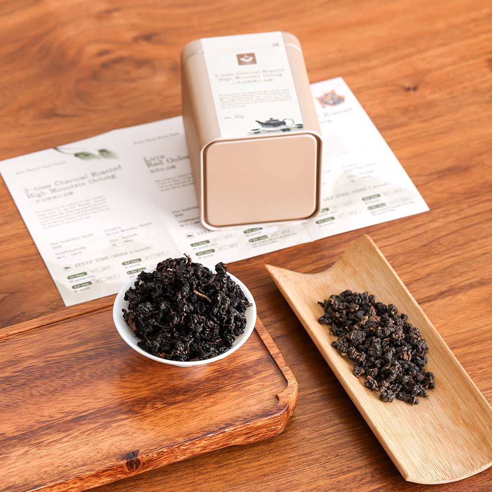 2-time Charcoal Roasted High Mountain Oolong - Jesse's Teahouse