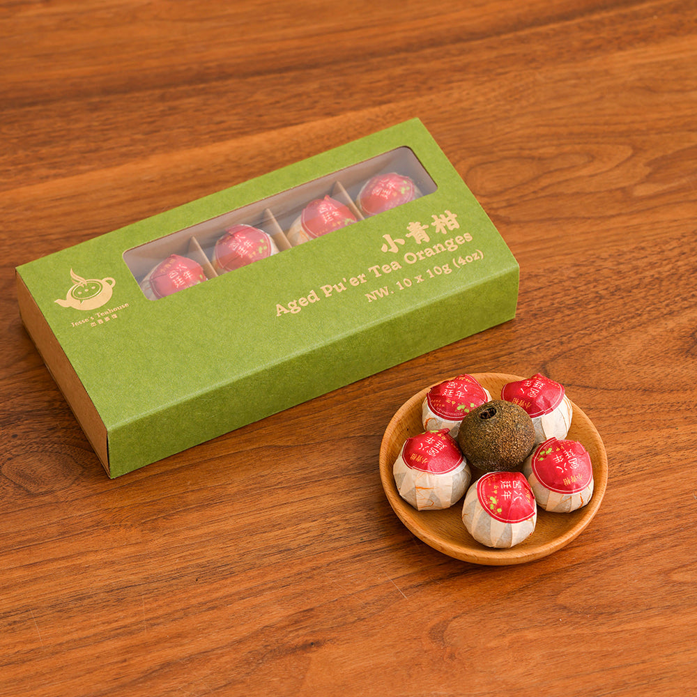 Jesse's Teahouse Pu'er Tea Oranges - Jesse's Teahouse