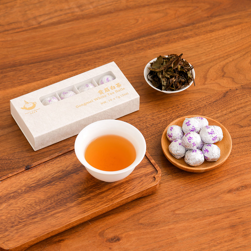 Jesse's Teahouse Gongmei White Tea Ball - Jesse's Teahouse