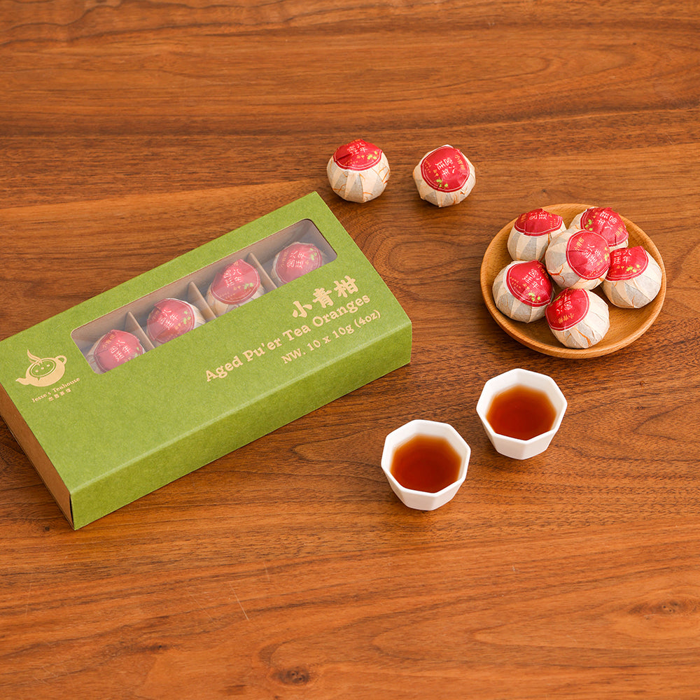 Jesse's Teahouse Pu'er Tea Oranges - Jesse's Teahouse