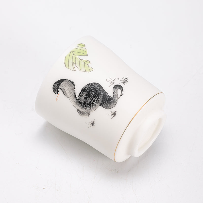 Snake Tea Cup - Jesse's Teahouse