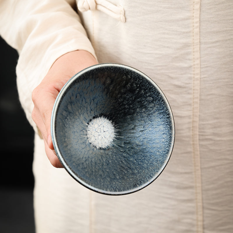 Jianzhan "Hundred Flowers" Tea Cup - Jesse's Teahouse
