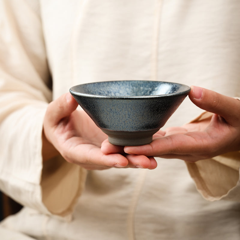 Jianzhan "Hundred Flowers" Tea Cup - Jesse's Teahouse