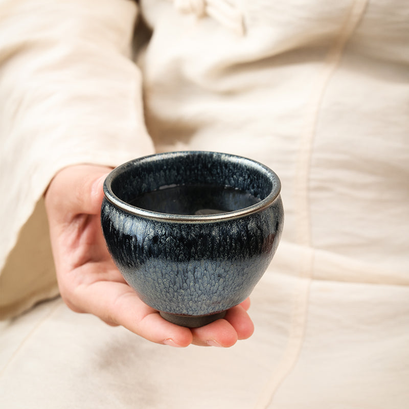 Jianzhan "Hundred Flowers" Tea Cup - Jesse's Teahouse