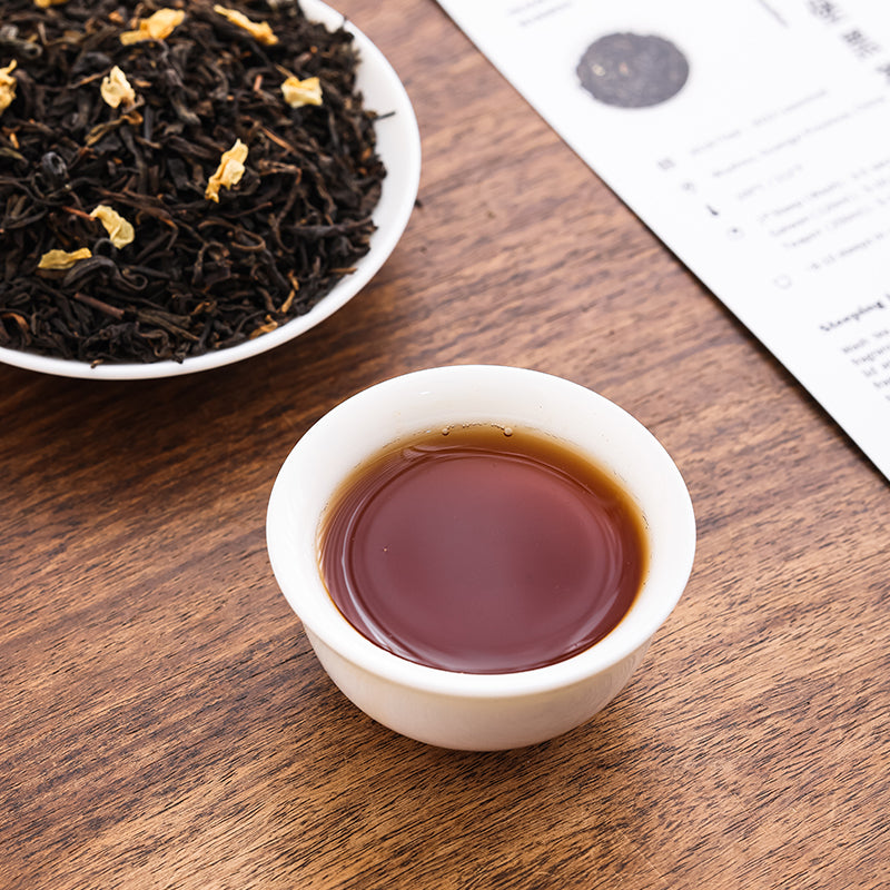 Black Jasmine Liubao Tea - Jesse's Teahouse