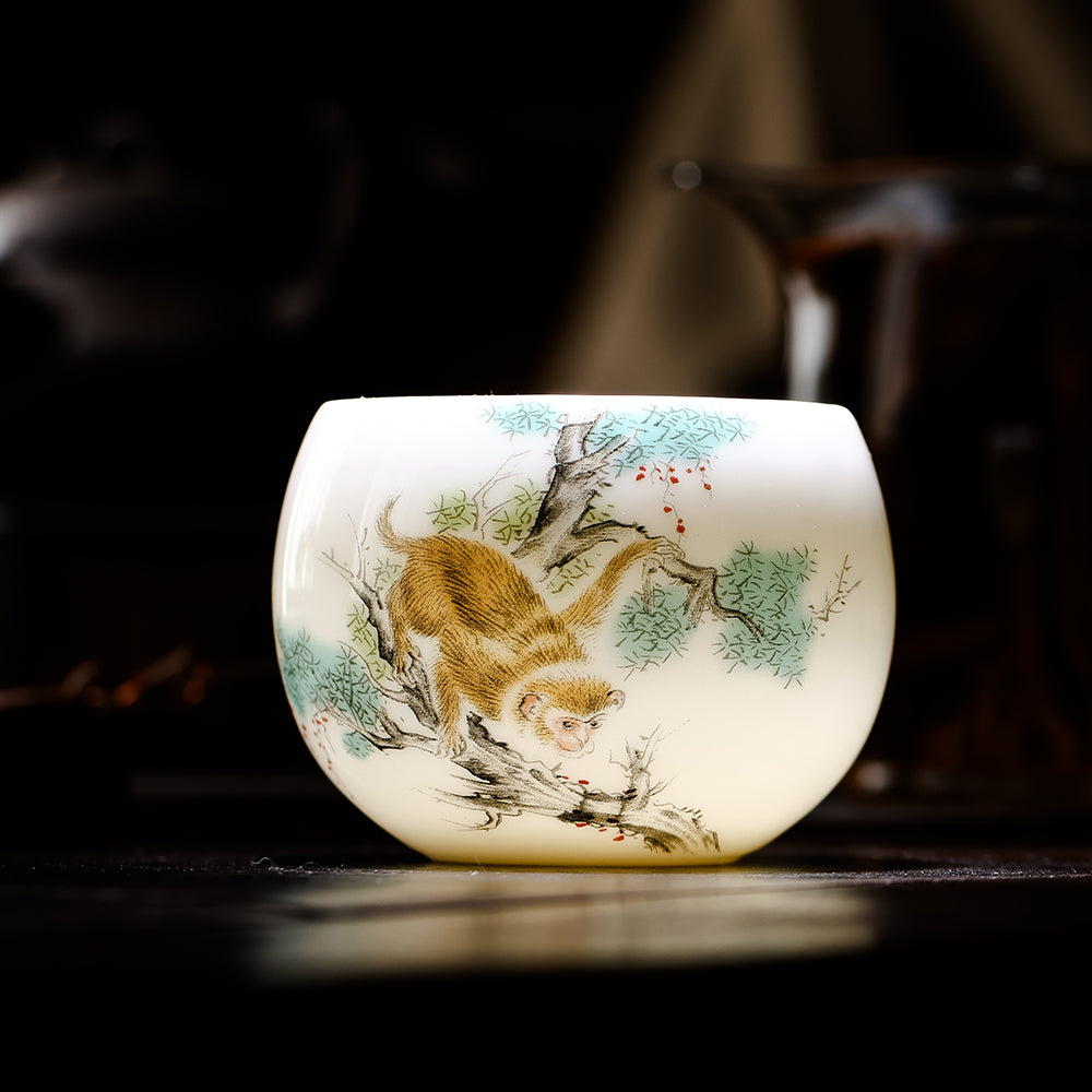 Monkey Tea Cup - Jesse's Teahouse