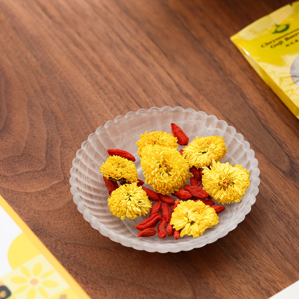 Chrysanthemum Goji Berry Flower & Herbal Tea - Jesse's Teahouse