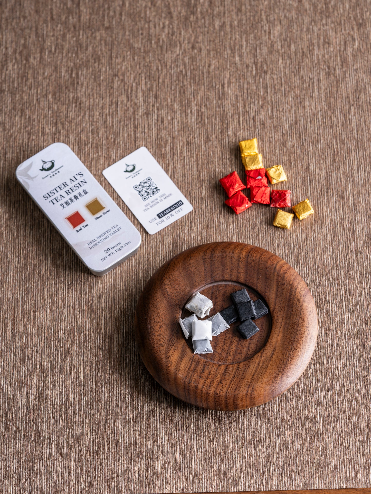 Sister Ai's 2 Tea Resin Sampler