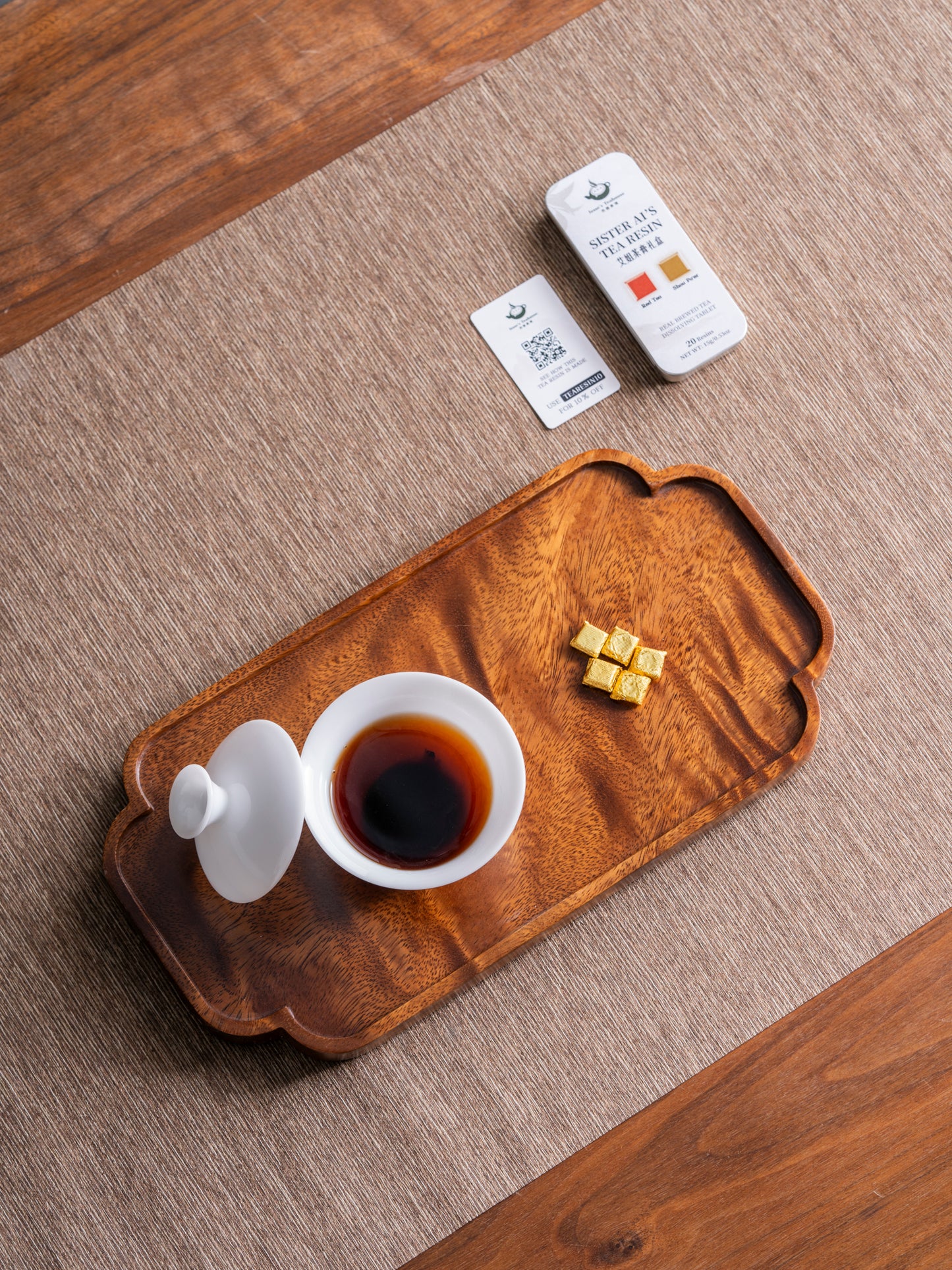 Sister Ai's 2 Tea Resin Sampler