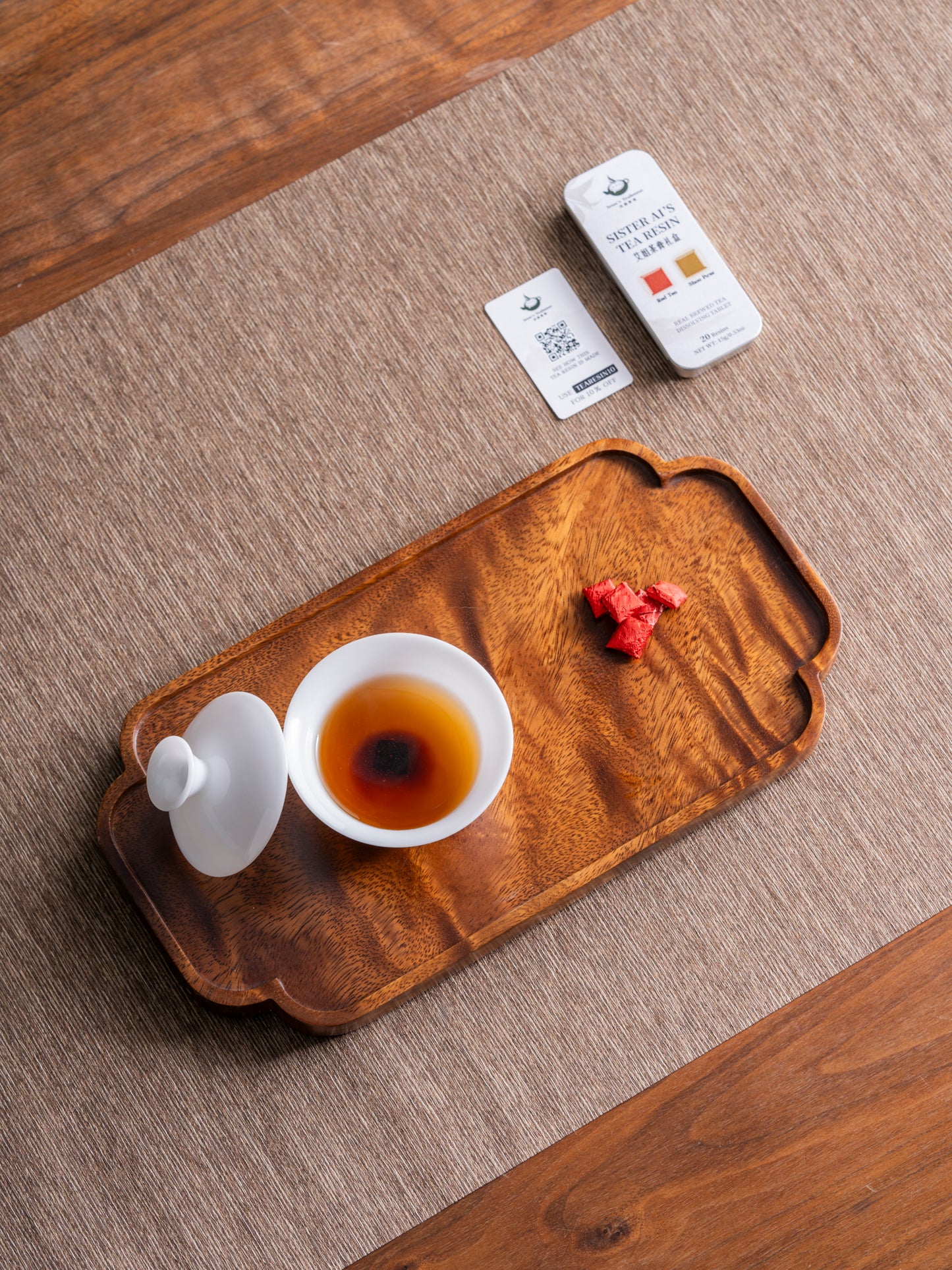 Sister Ai's 2 Tea Resin Sampler