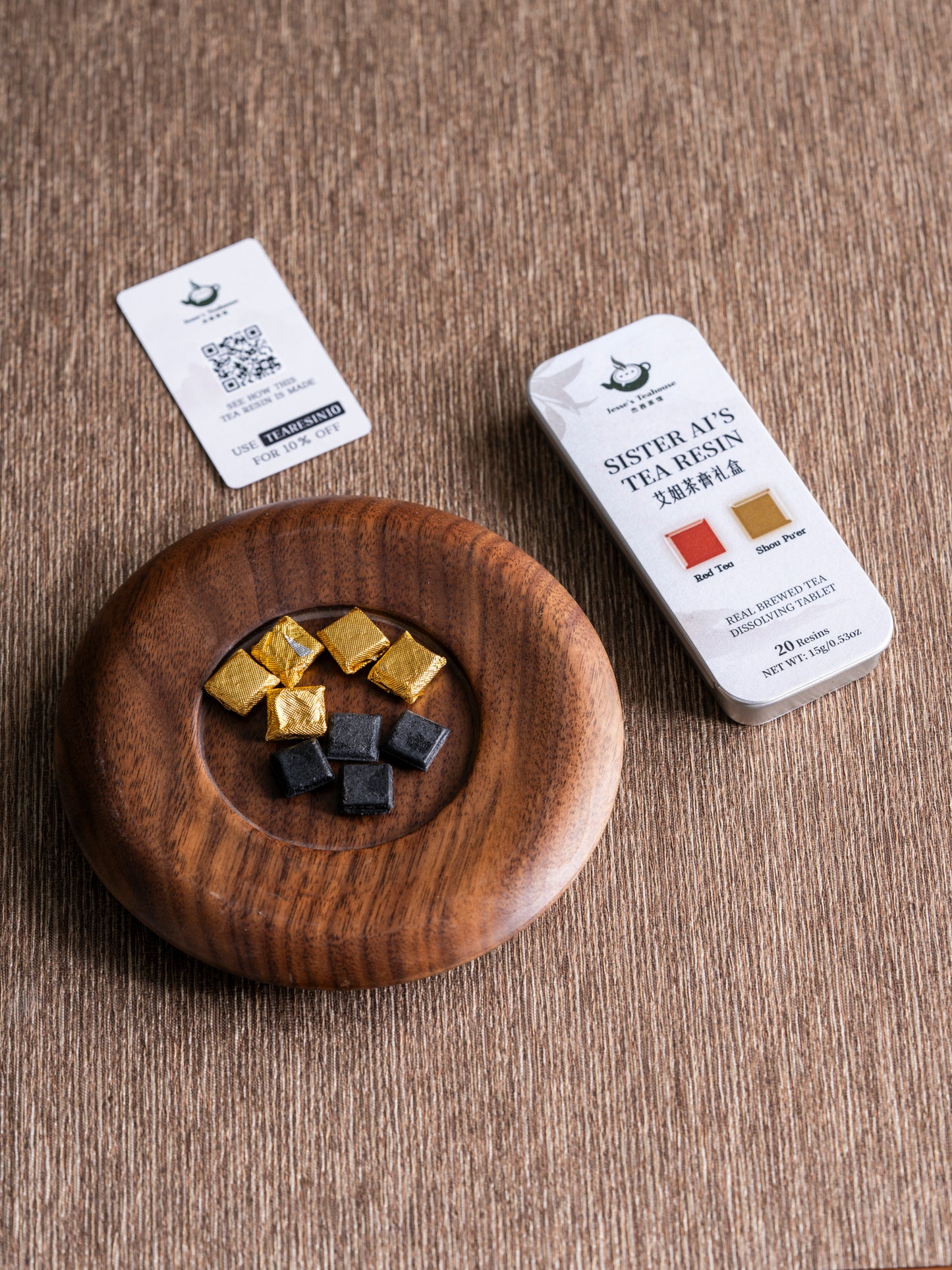 Sister Ai's 2 Tea Resin Sampler