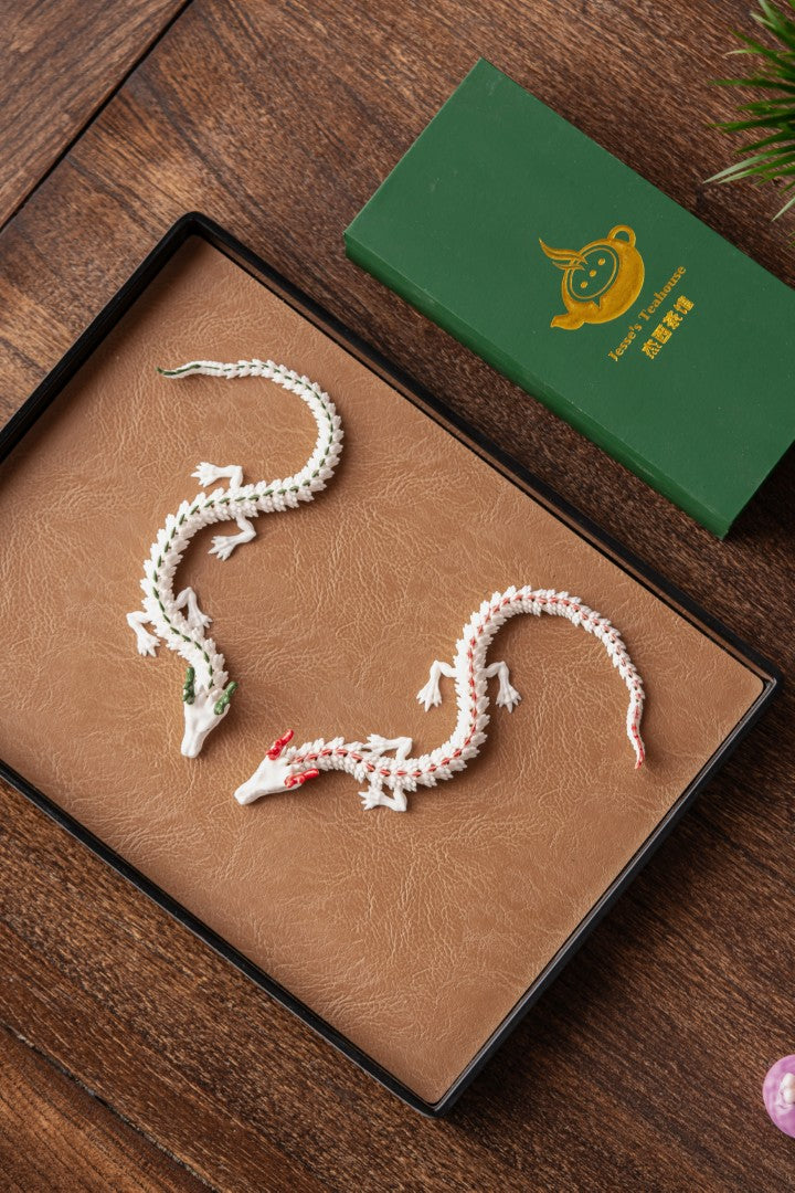 Articulated Porcelain Dragon Tea Pet