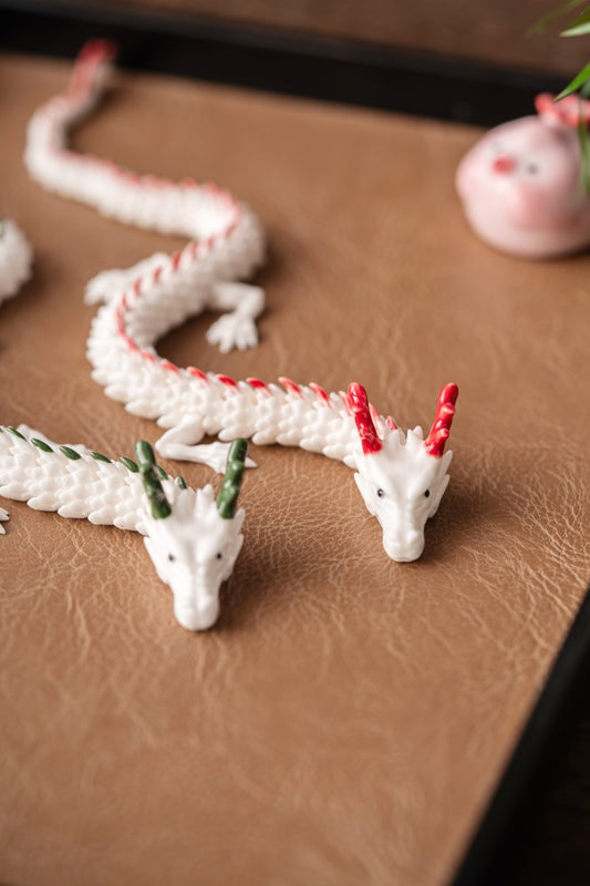Articulated Porcelain Dragon Tea Pet