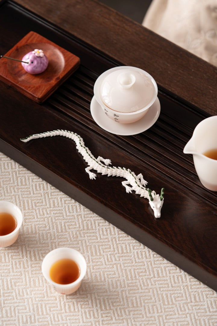 Articulated Porcelain Dragon Tea Pet