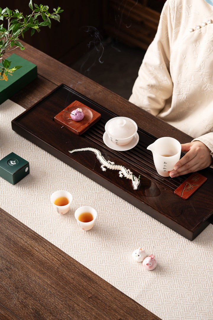 Articulated Porcelain Dragon Tea Pet