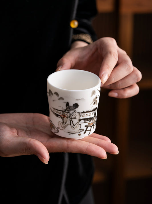 Rat Tea Cup