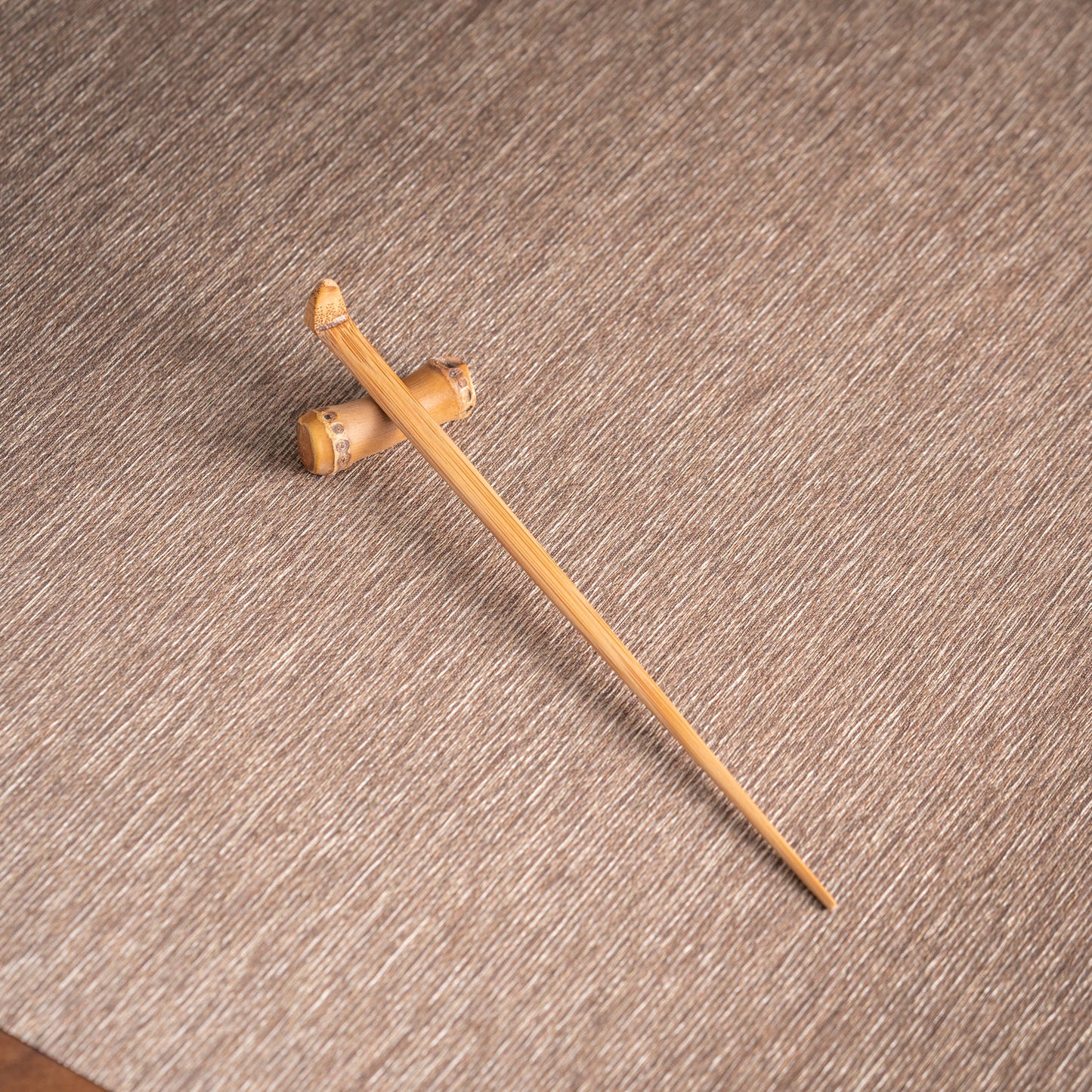 “Three Gentleman” Bamboo Tea Scoop Set