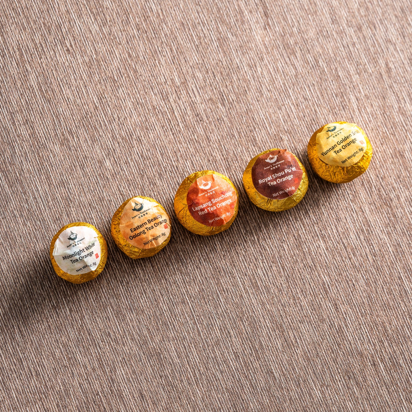 Jesse’s 5 Tea Orange Sampler (Tea Orange Series)