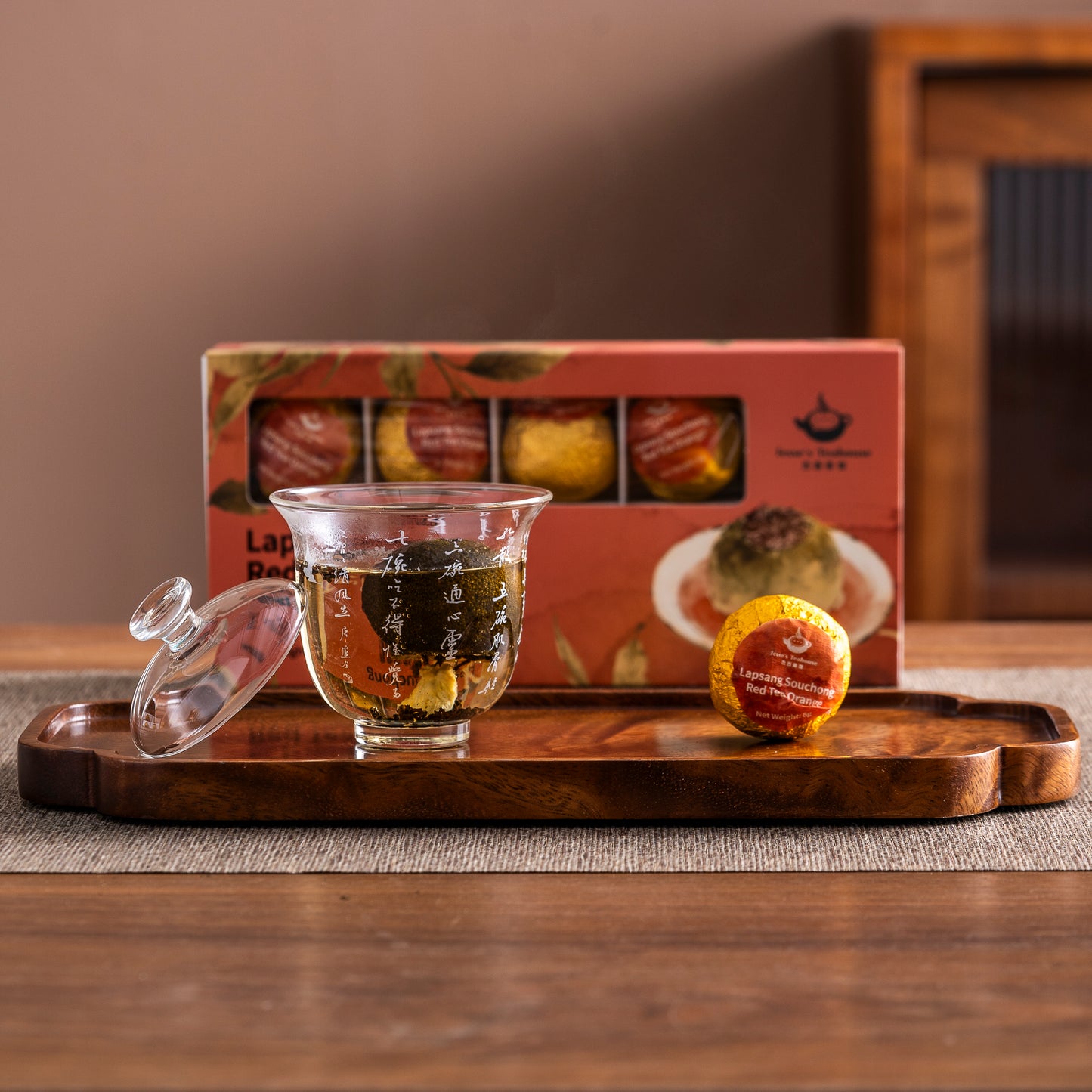 Lapsang Souchong Smoked Red Tea Oranges (Jesse’s Tea Orange Series)