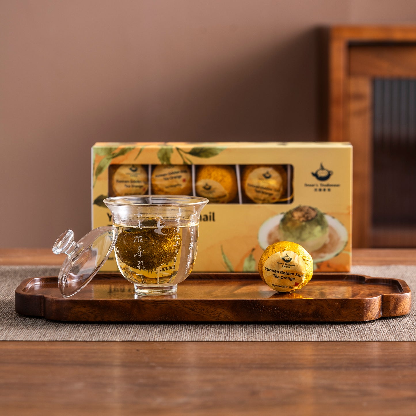 Golden Snail Red Tea Oranges (Jesse’s Tea Orange Series)