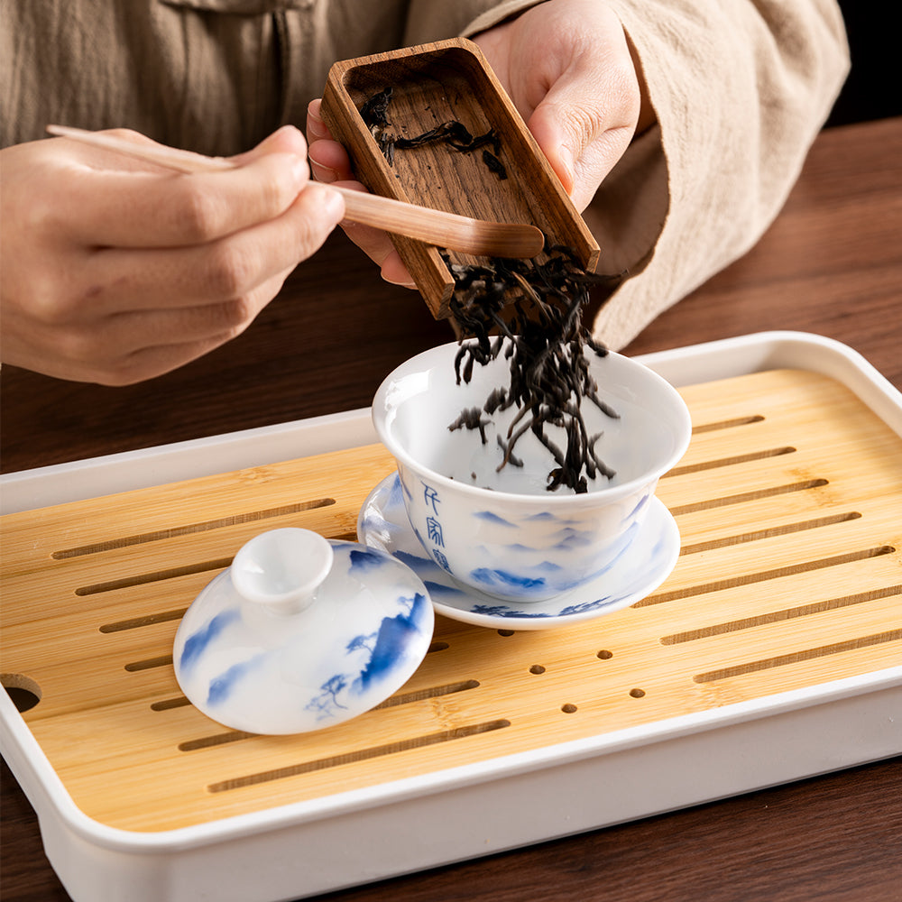 Sister Ai's Qianjiazhai Mountain Gongfu Tea Set
