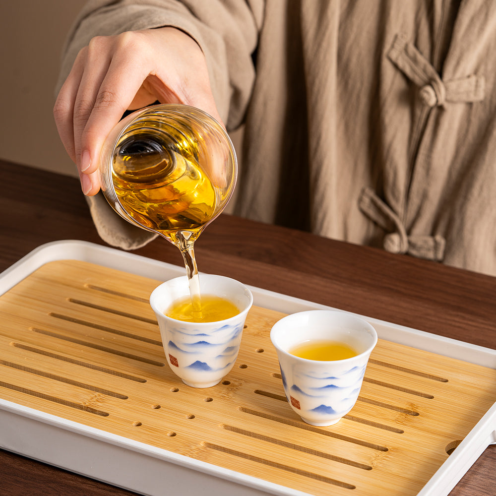 Sister Ai's Qianjiazhai Mountain Gongfu Tea Set
