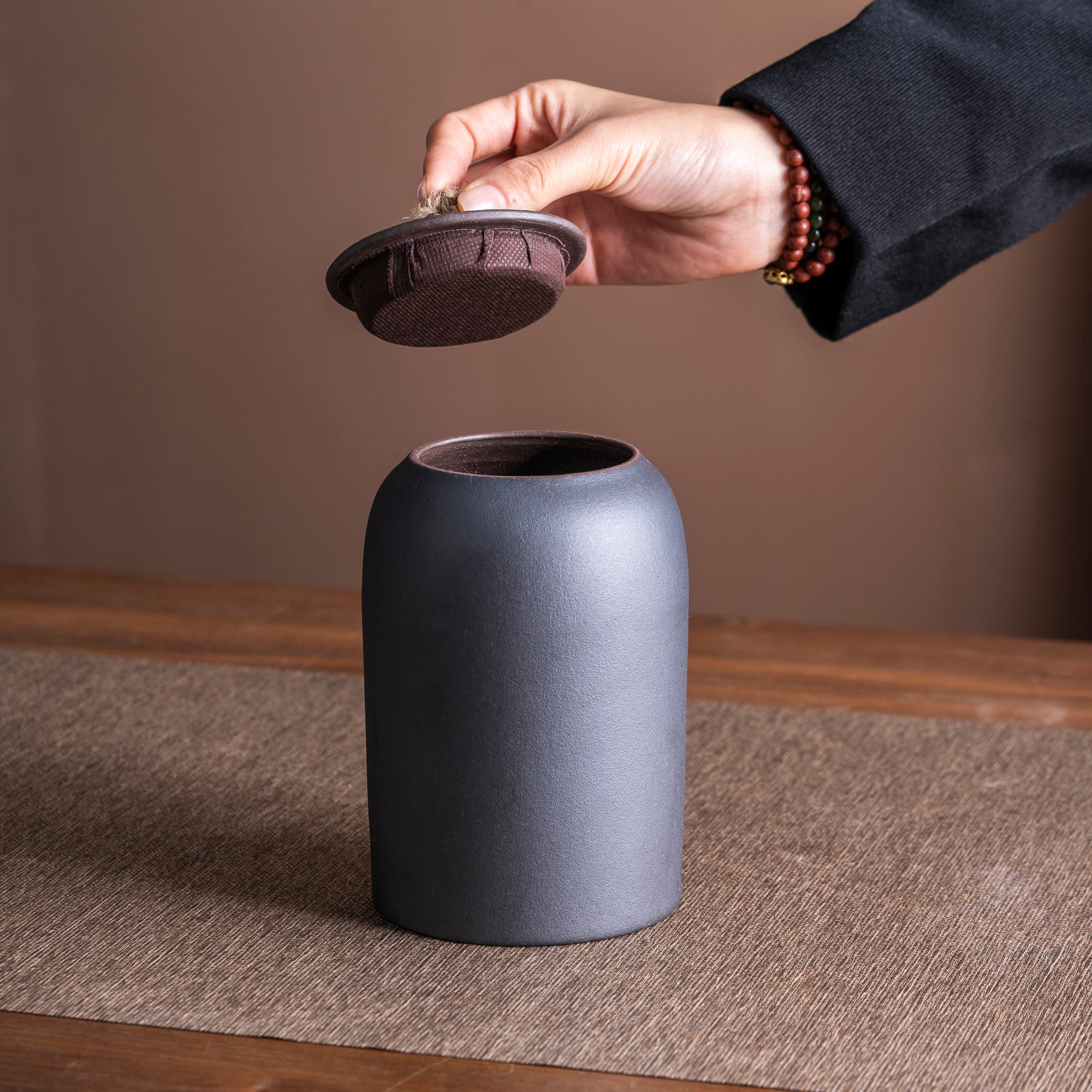 Glazed Tea Storage Canister – Jesse's Teahouse