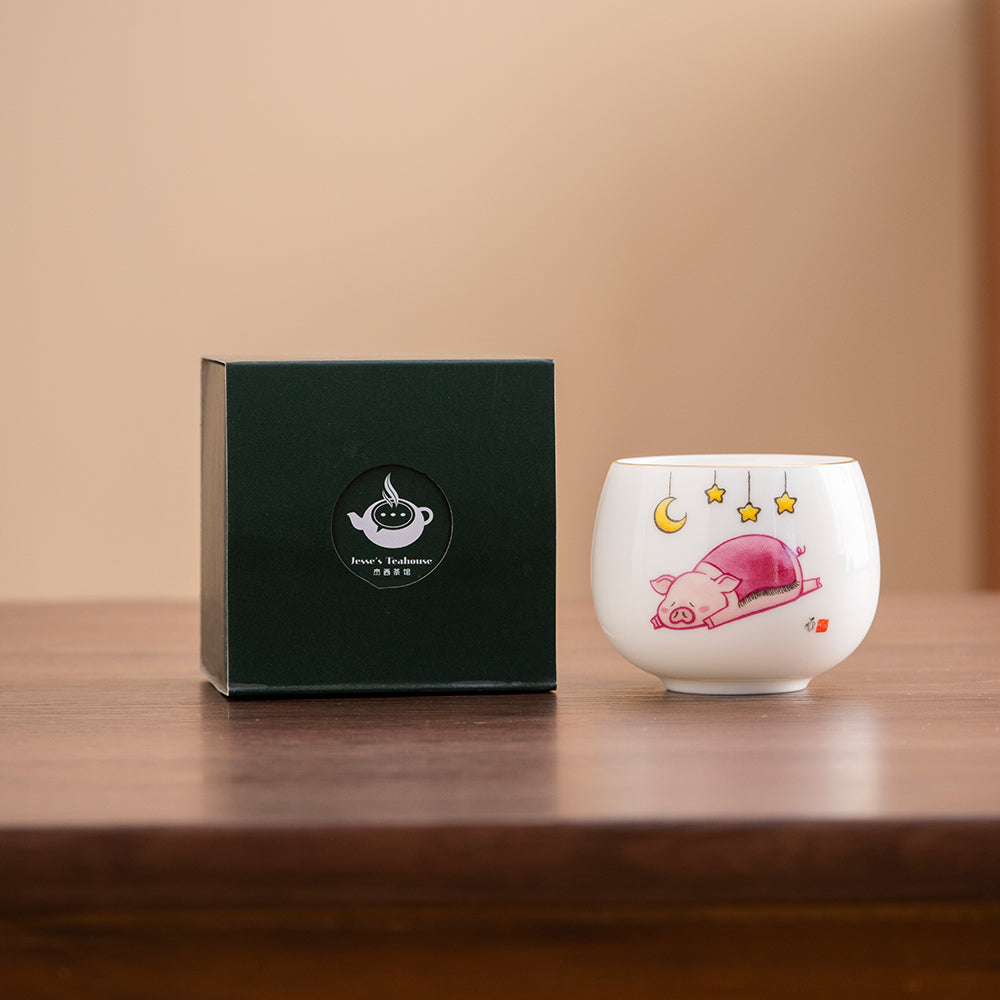Pig Tea Cup