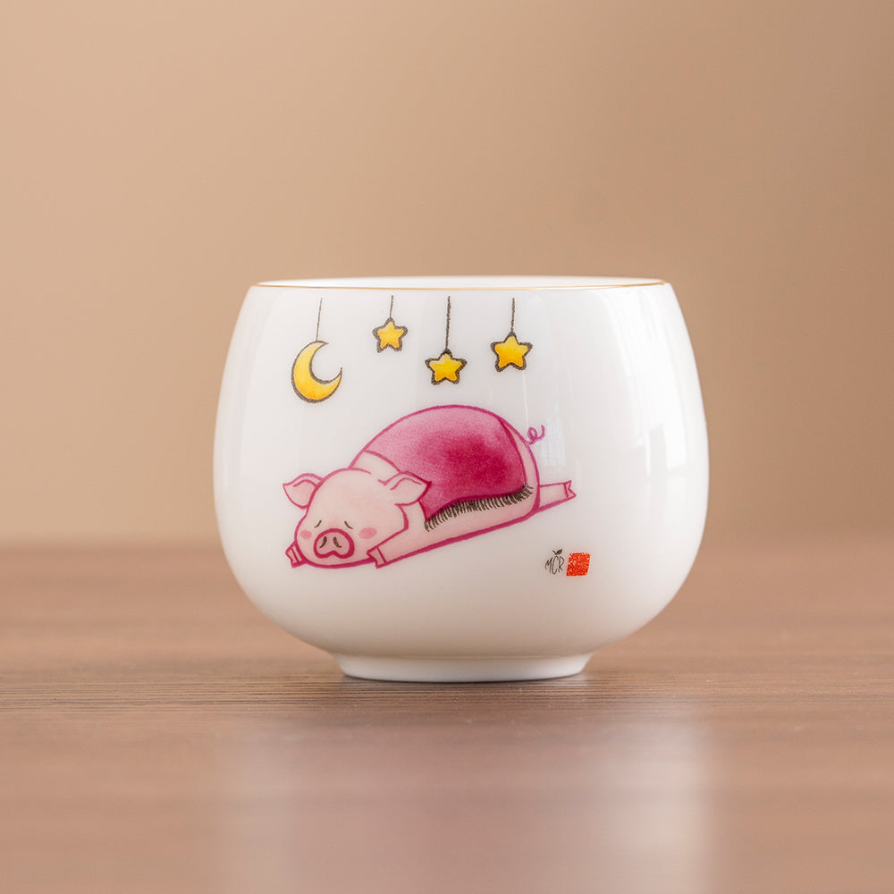 Pig Tea Cup