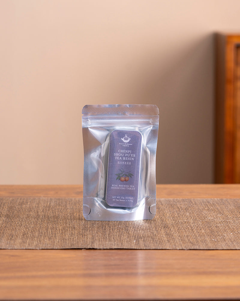 Chenpi (Aged Orange Peel) Shou Pu’er Tea Resin - Jesse's Teahouse