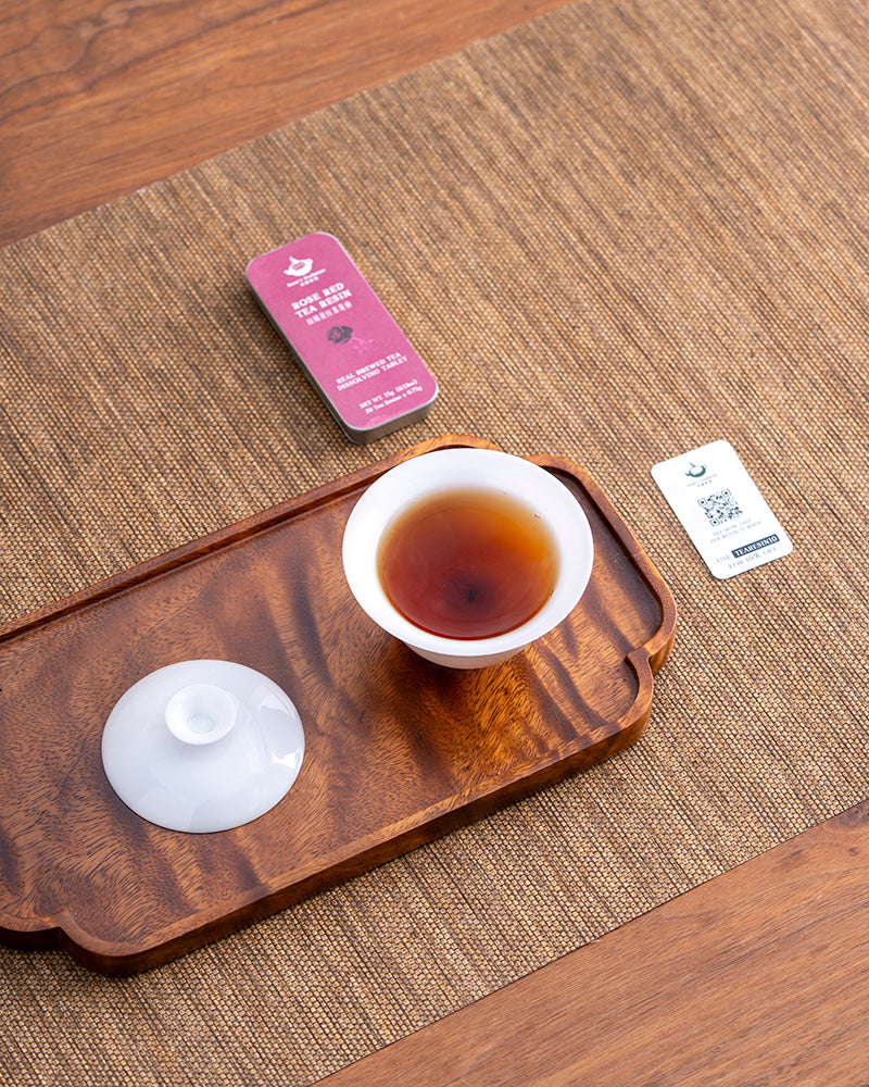 Red Rose Tea Insert Rose Red Tea Resin – Jesse's Teahouse